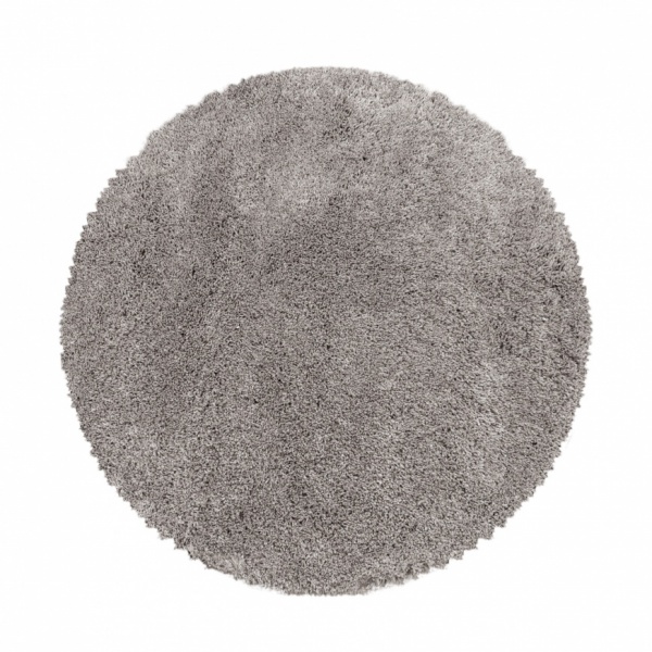 Fluffy Shaggy Plain Beige Rug